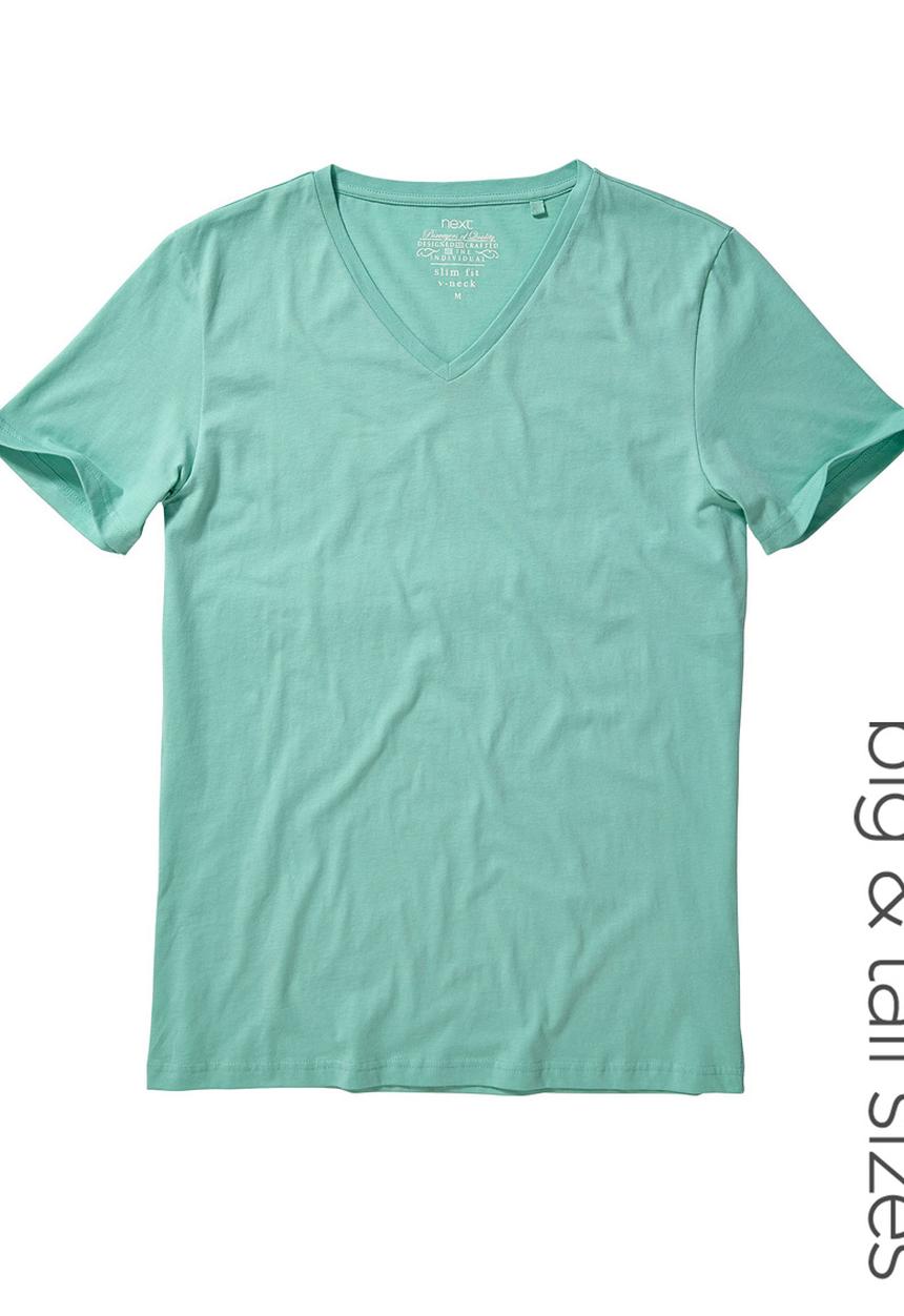 Next - Crew-neck Tee Turquoise