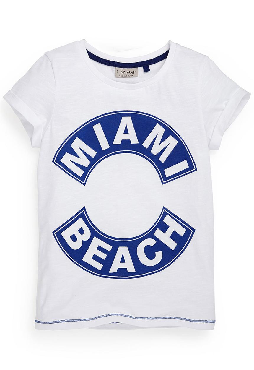 Next - Miami Beach T-Shirt White