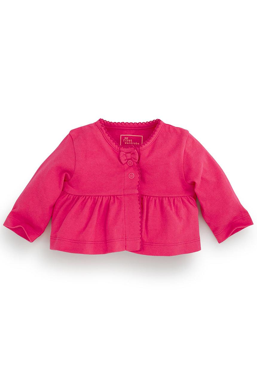 Next - Jersey Cardigan Mid Pink
