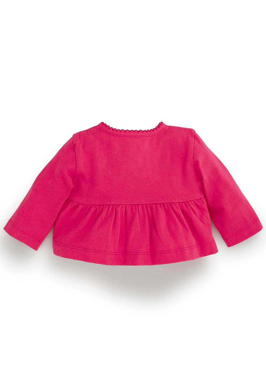 Next - Jersey Cardigan Mid Pink