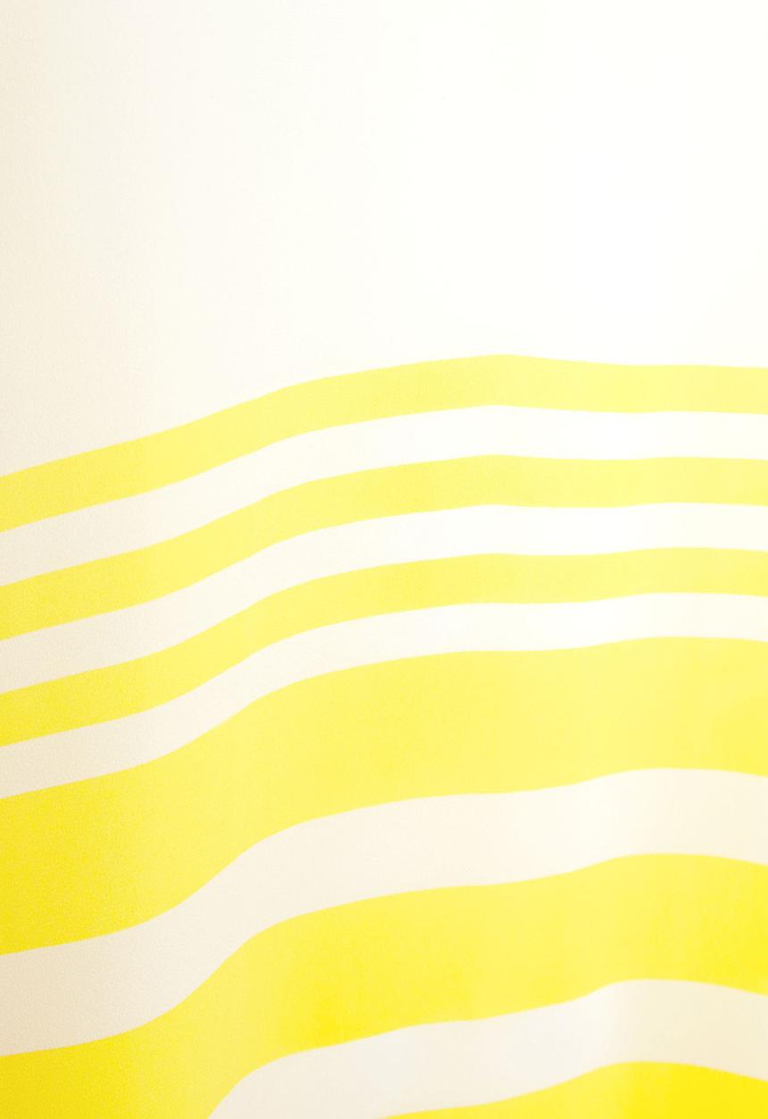 Next - Striped Woven Vest Yellow