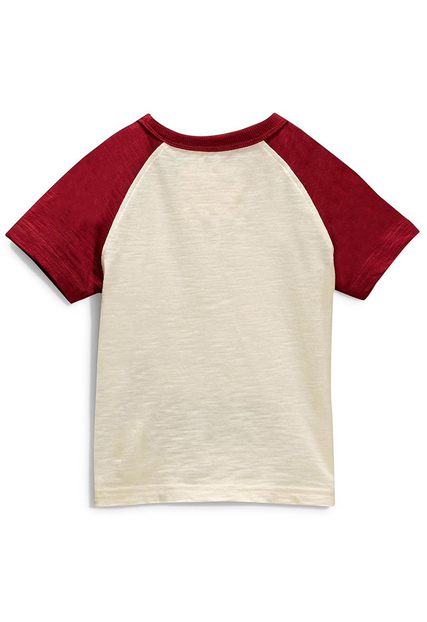 Next - Lion Zip Mouth T-shirt Red