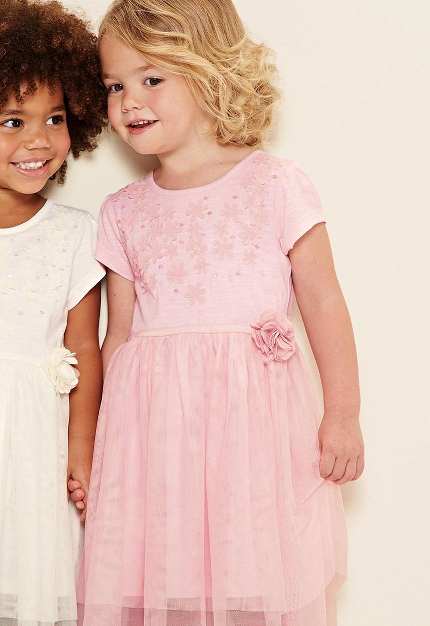 Next - Mesh Tutu Dress Pale Pink