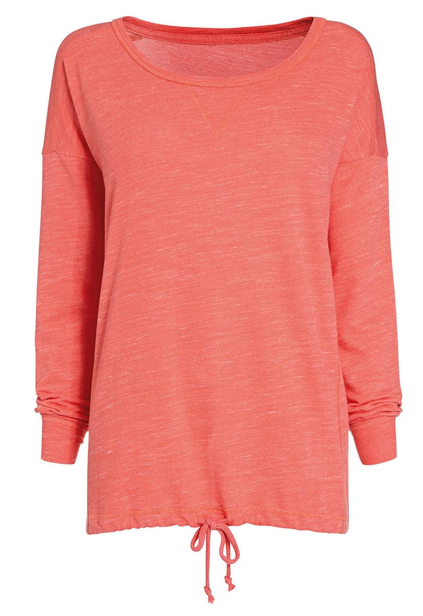 Next - Bubble hem sweater Coral