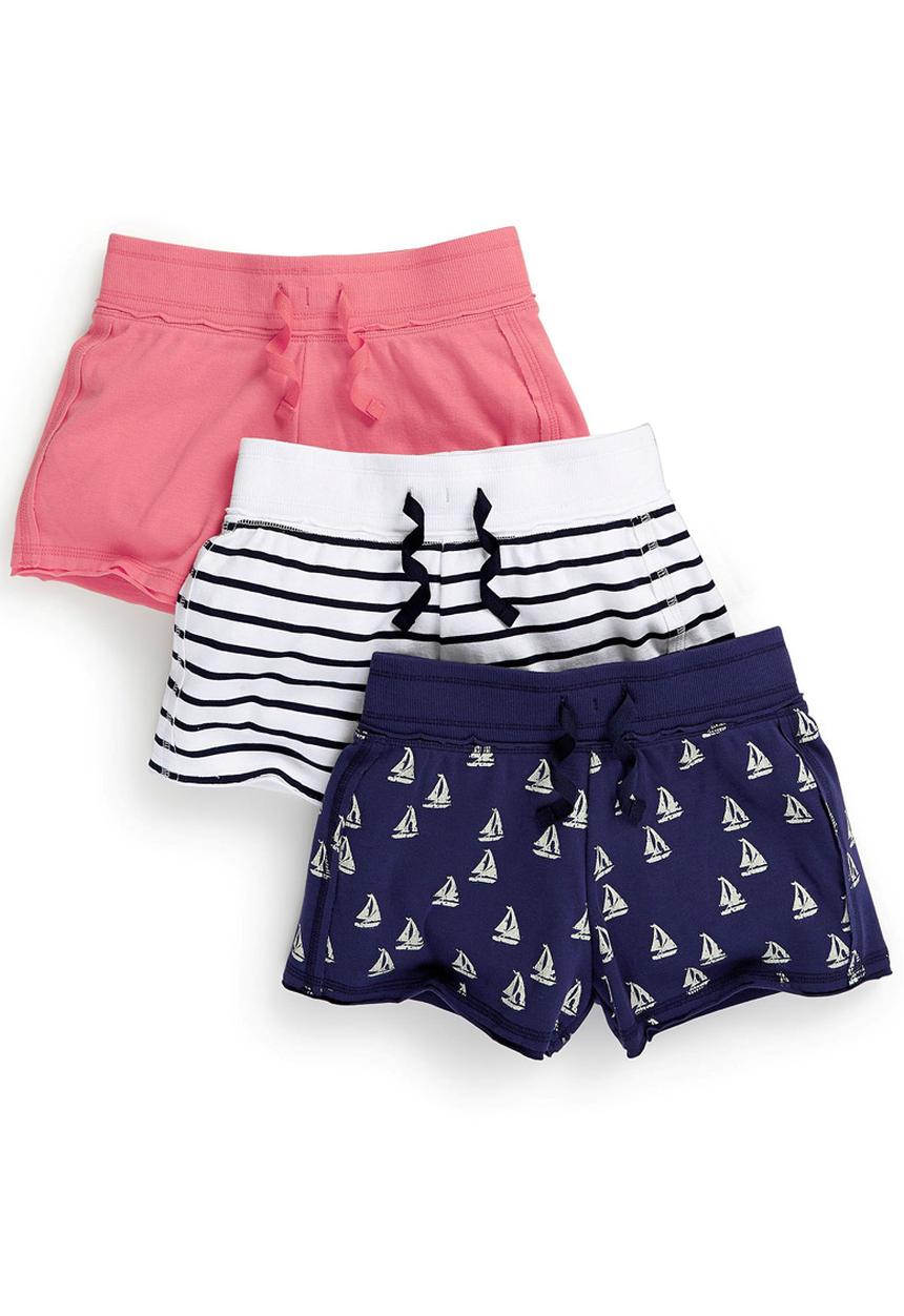 Next - 3-Pack Boat Shorts Multi-Colour