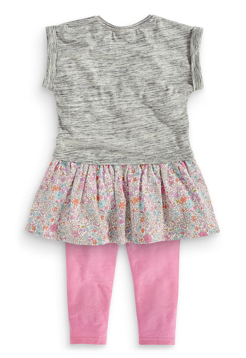 Next - Bunny Embellished Tunic And Legging Set Multi-Colour