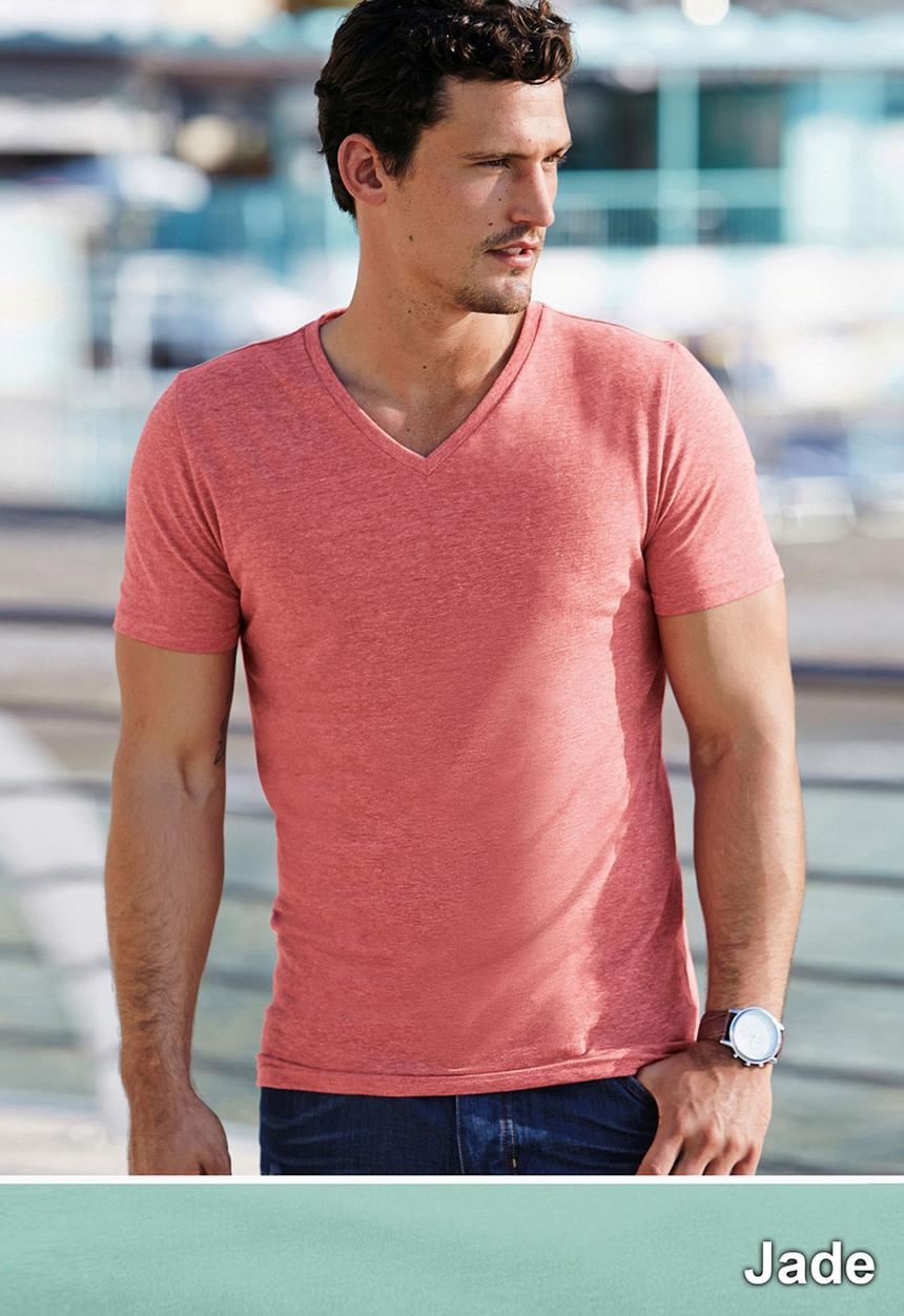 Next - V-neck Tee Turquoise