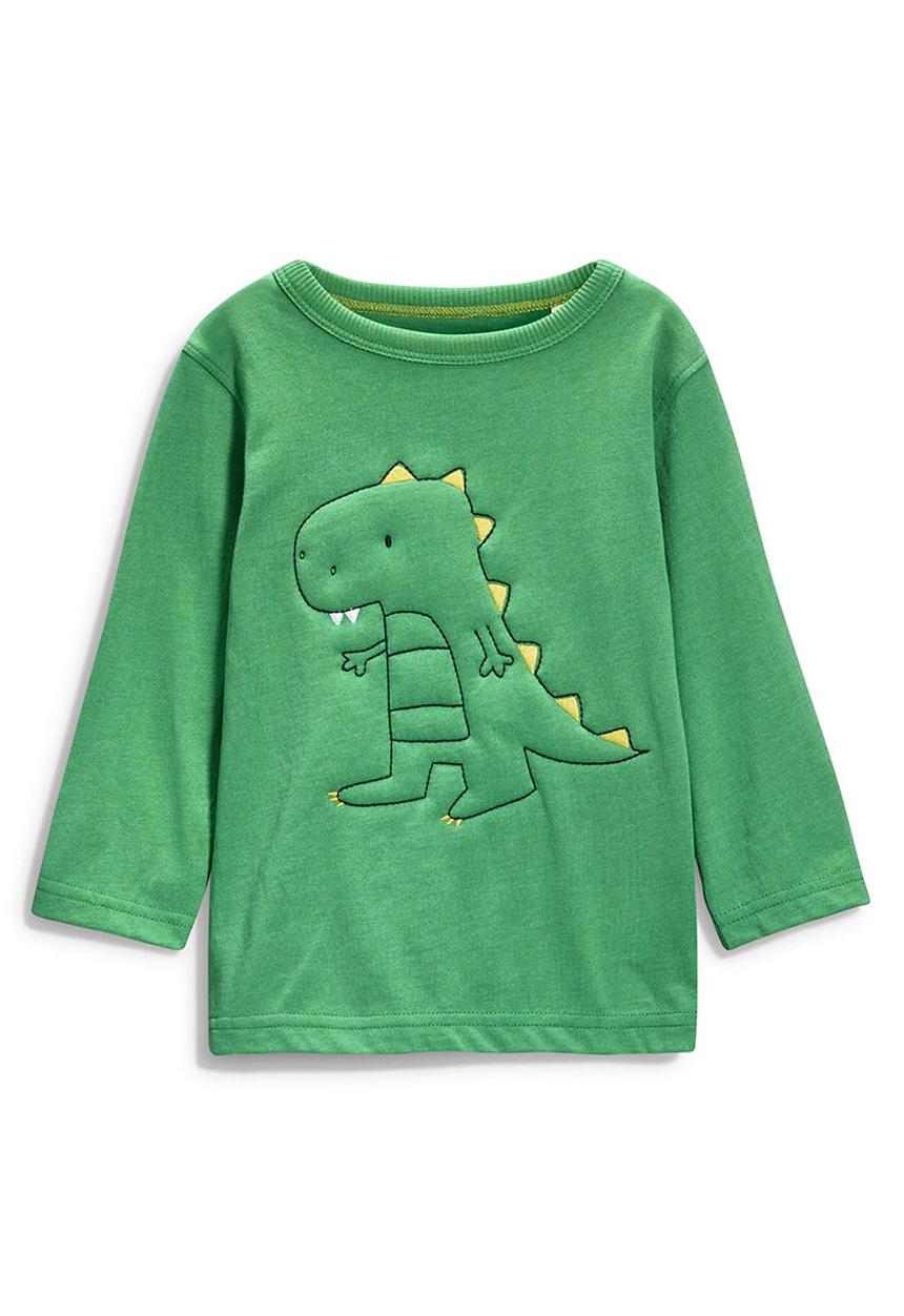 Next - Dino Long Sleeve T-shirt Green