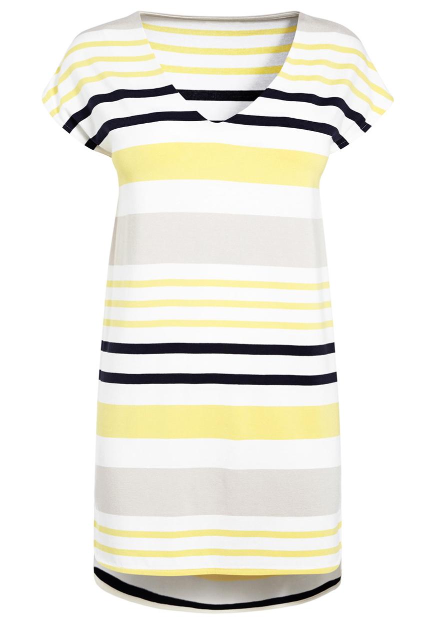Next - Striped Tunic Yellow/ White