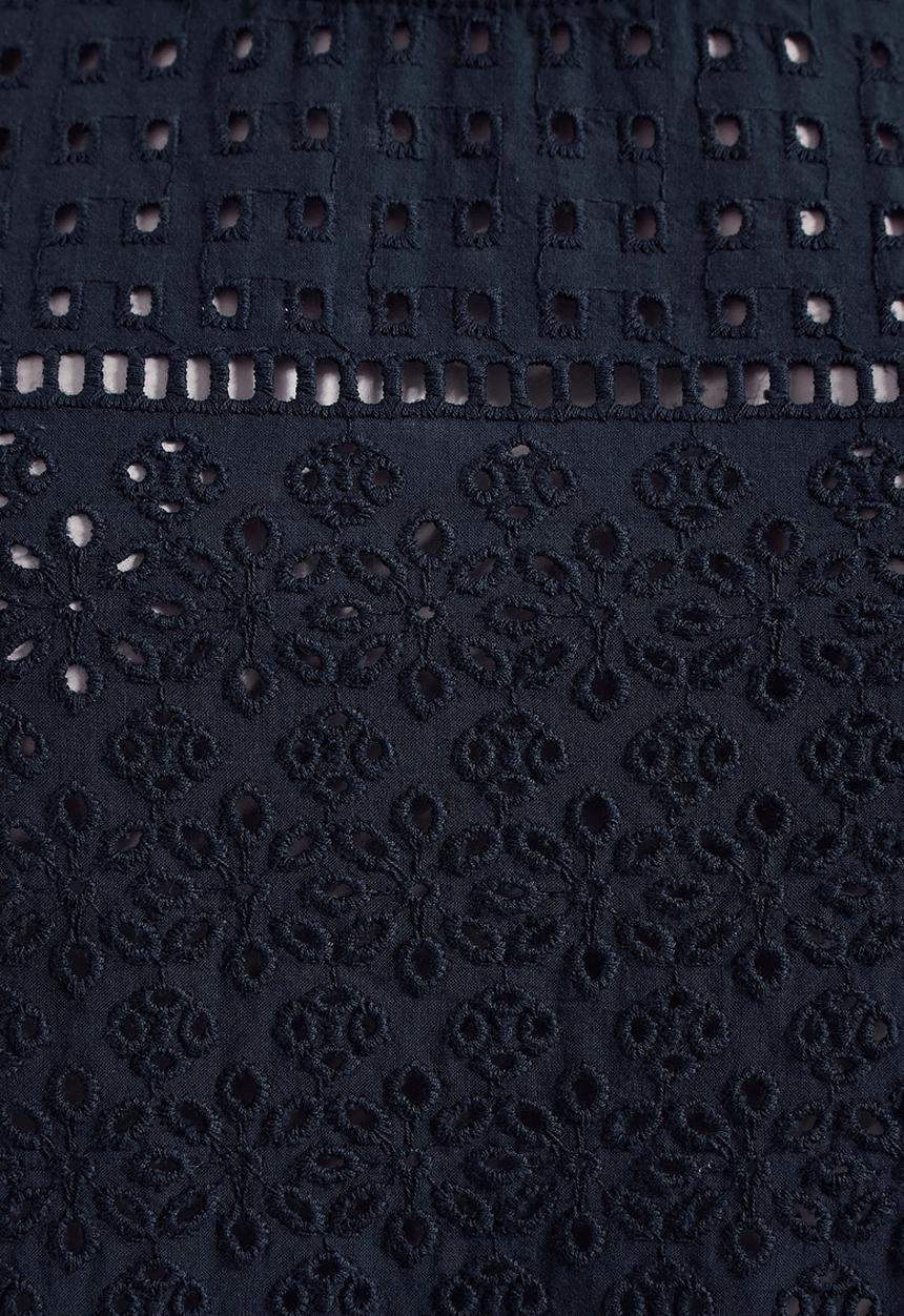 Next - Embroidered T-shirt Navy
