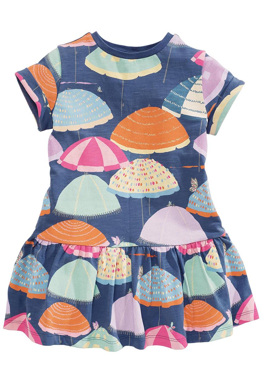 Next - Parasol Printed Dress Multi-Colour