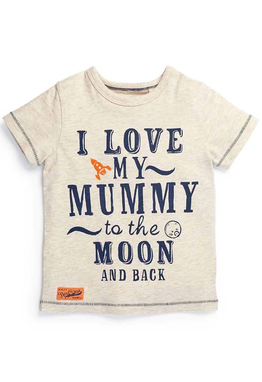 Next - I Love My Mummy T-Shirt Neutral