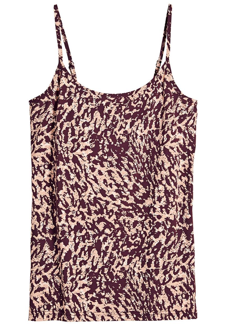 Next - Slinky Animal-Print Vest Brown