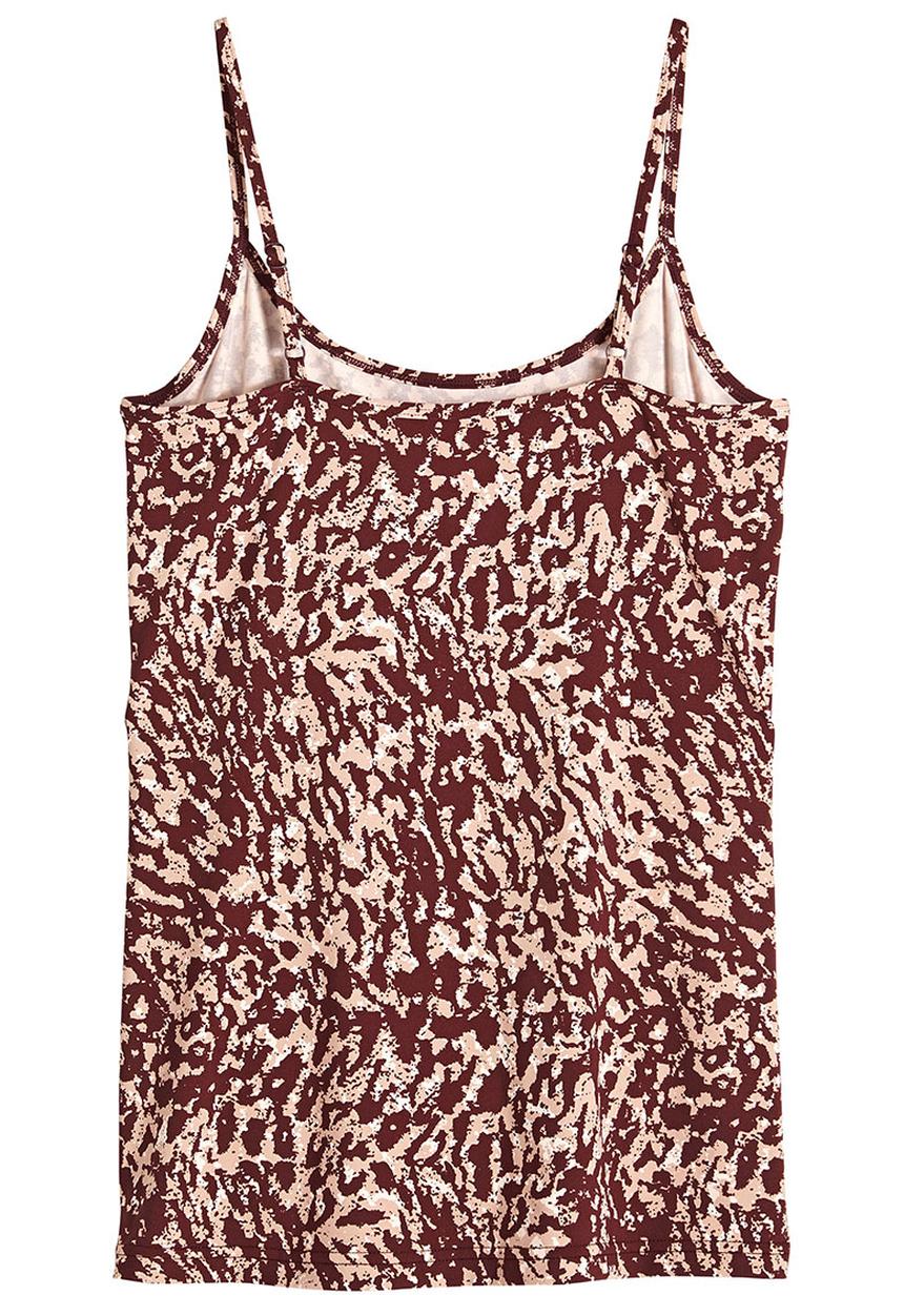 Next - Slinky Animal-Print Vest Brown