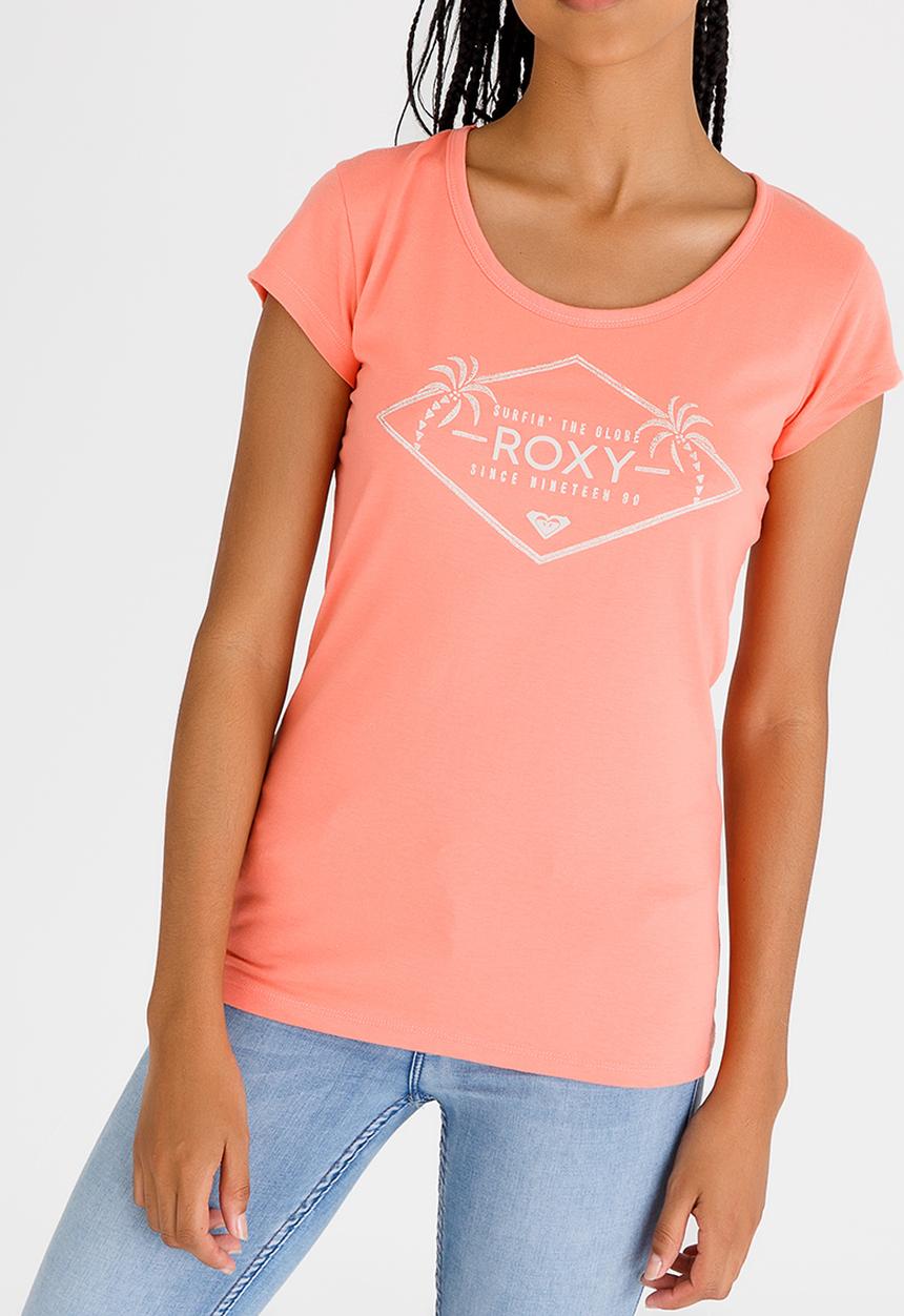 Roxy - Mex Tube Surfin Tee Coral