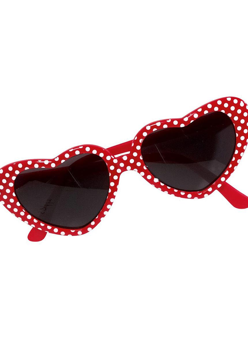 Next - Heart Spot Sunglasses Red