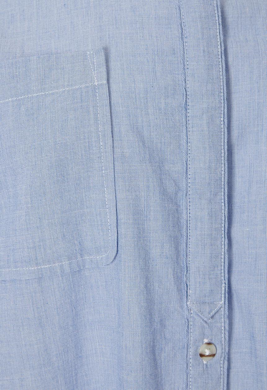 Next - Oversized casual shirt pale blue