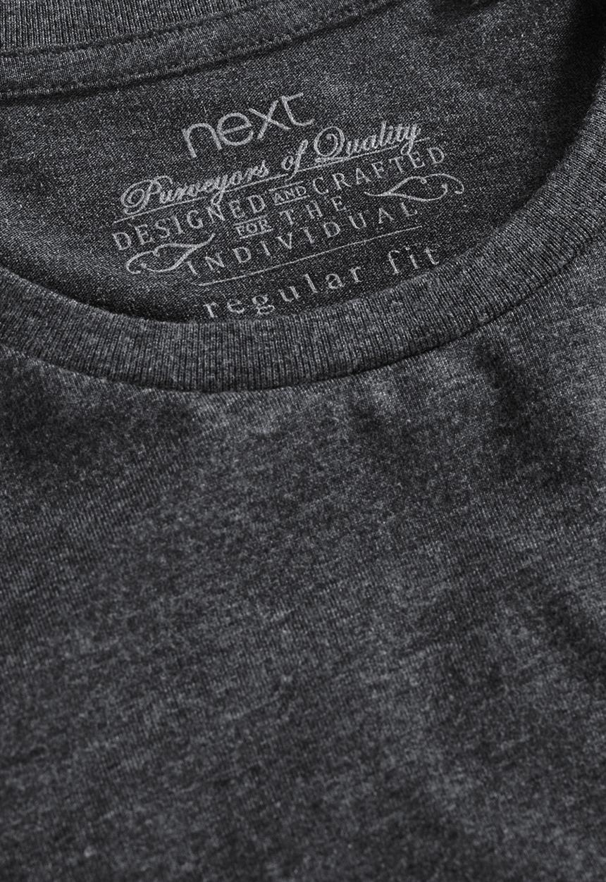 Next - Crew-neck T-shirt Grey