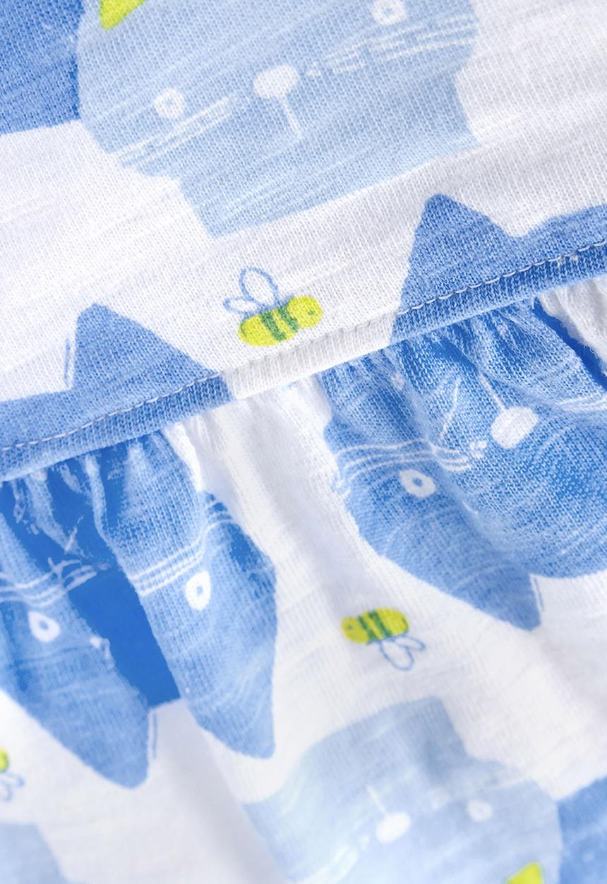 Next - Cat Tunic And Leggings Set Blue/White