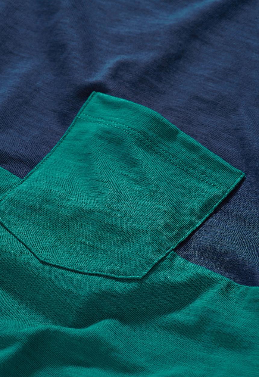 Next - Colourblock T-shirt Green
