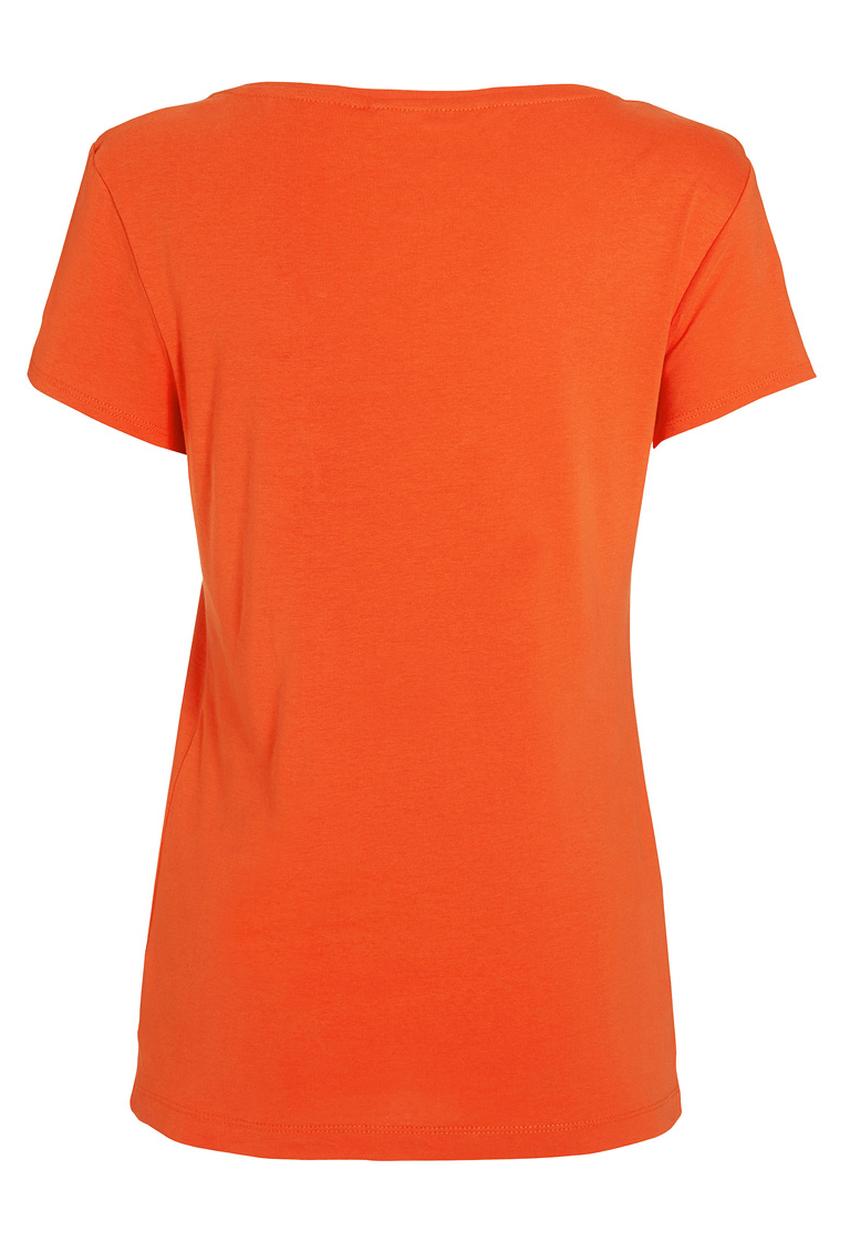 Next - V-neck T-shirt Orange