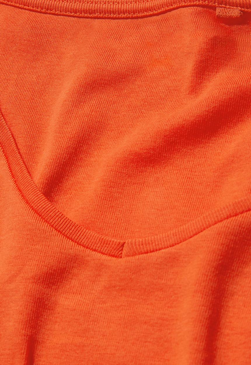 Next - V-neck T-shirt Orange