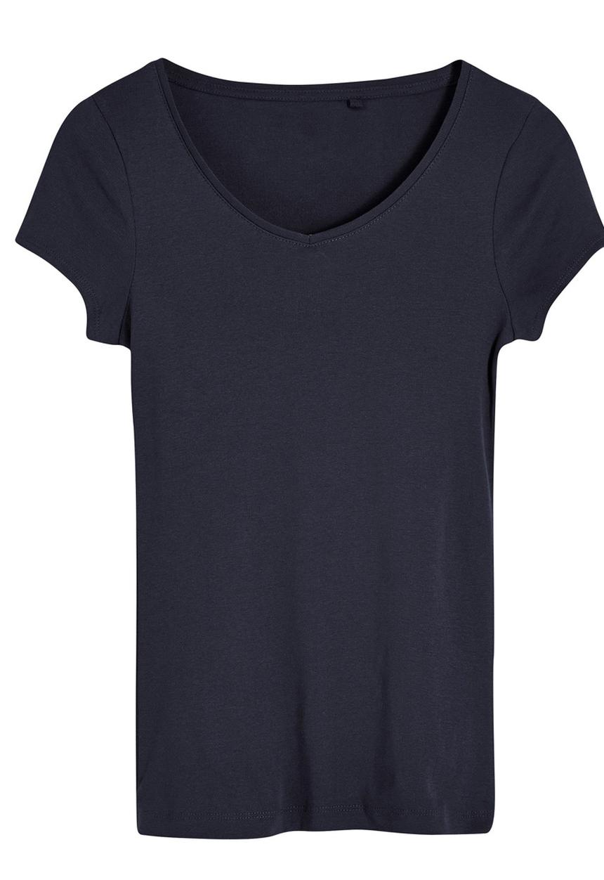 Next - V-Neck T-Shirt Navy