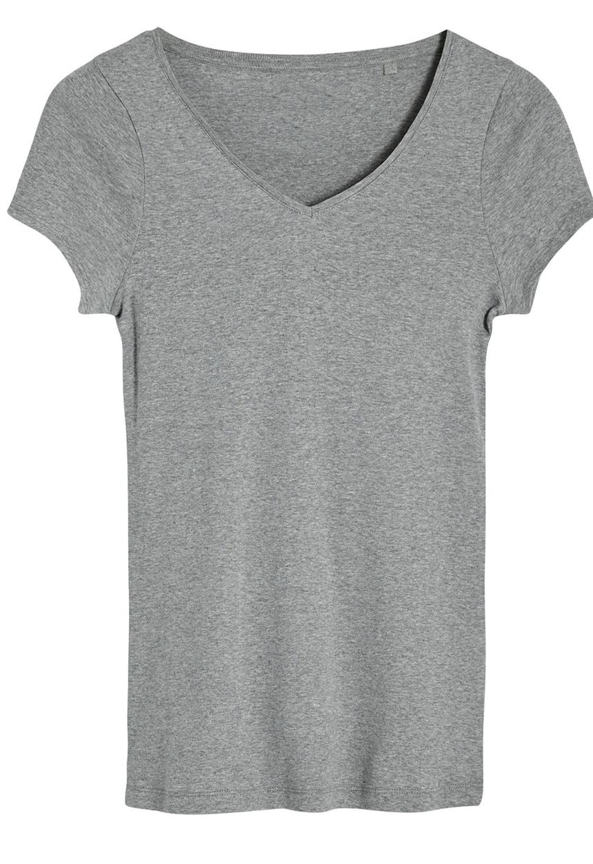 Next - V-Neck T-Shirt Grey