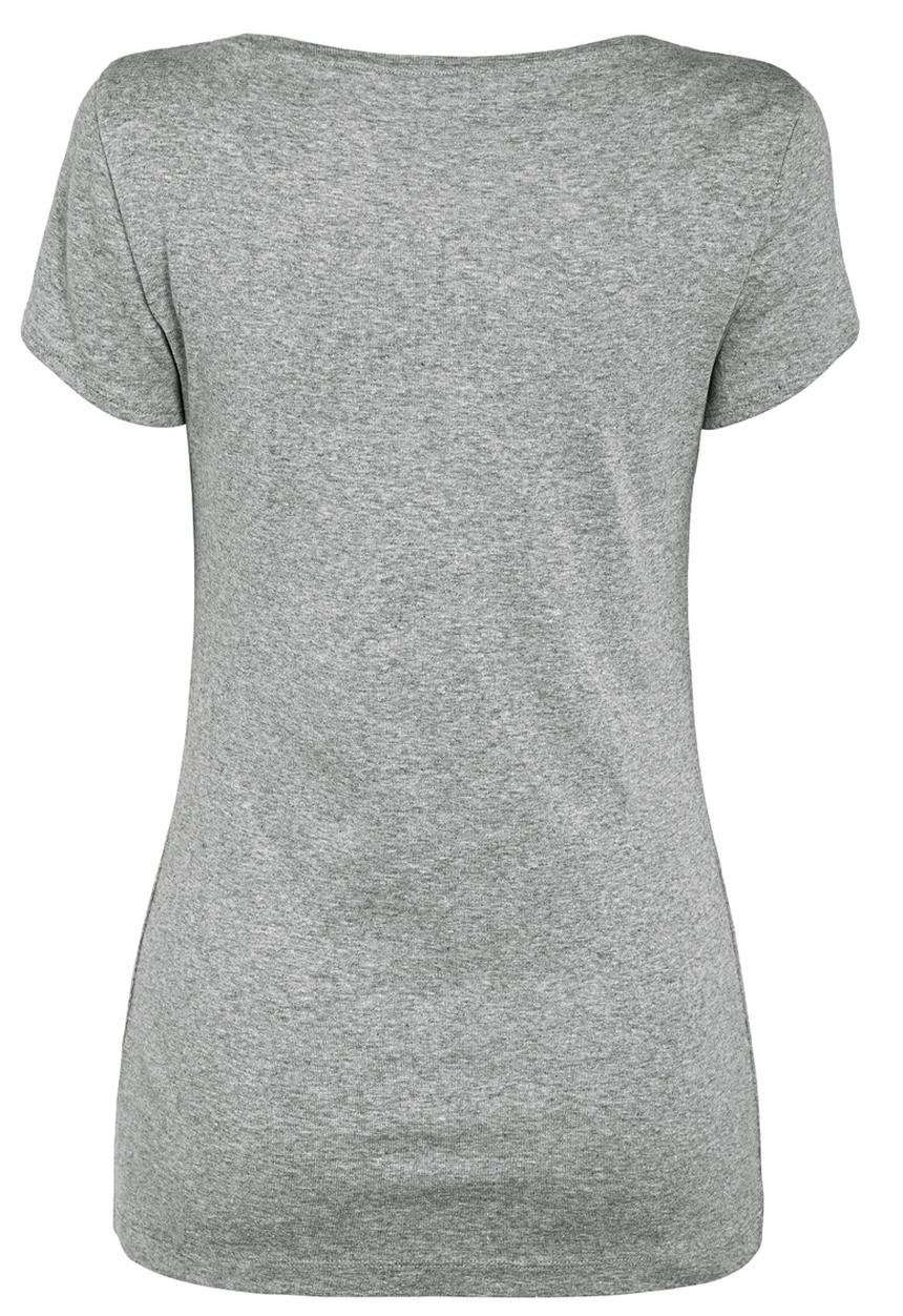 Next - V-neck T-shirt mid Grey