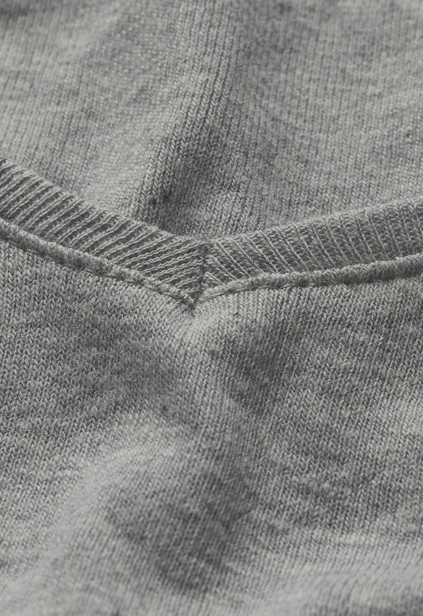Next - V-Neck T-Shirt Grey