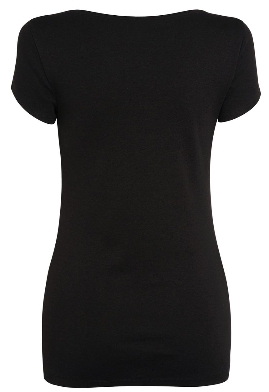 Next - V-neck T-shirt Black