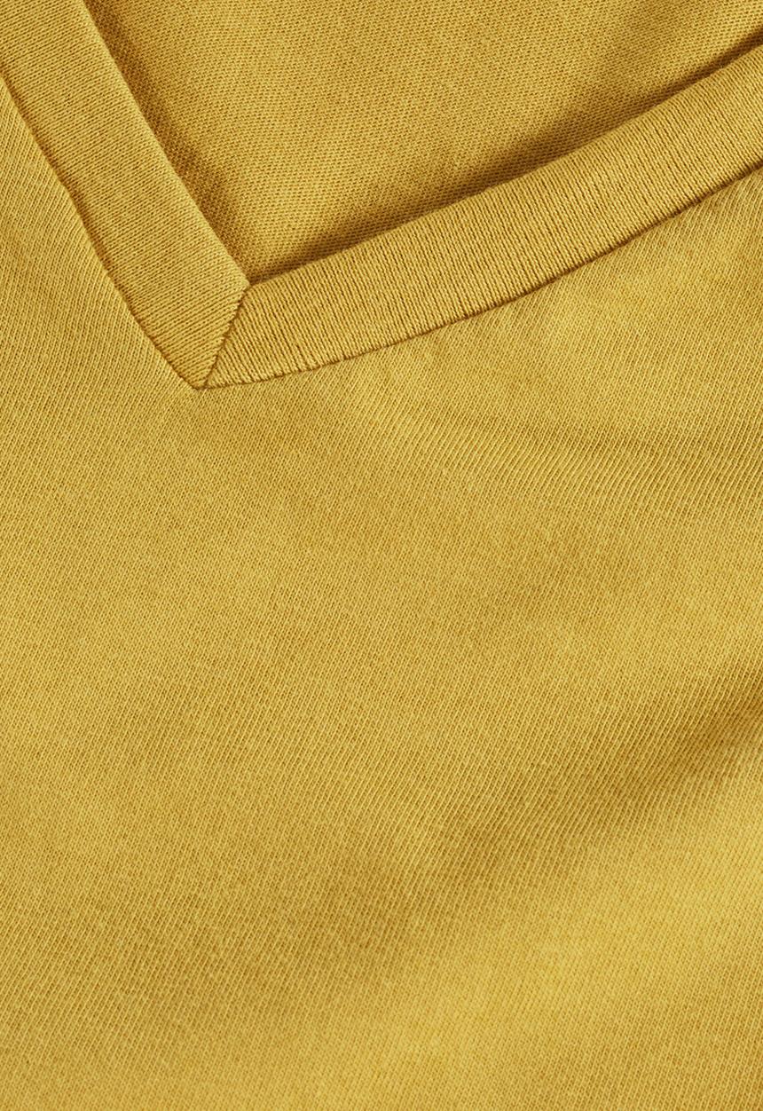 Next - V-neck T-shirt Yellow