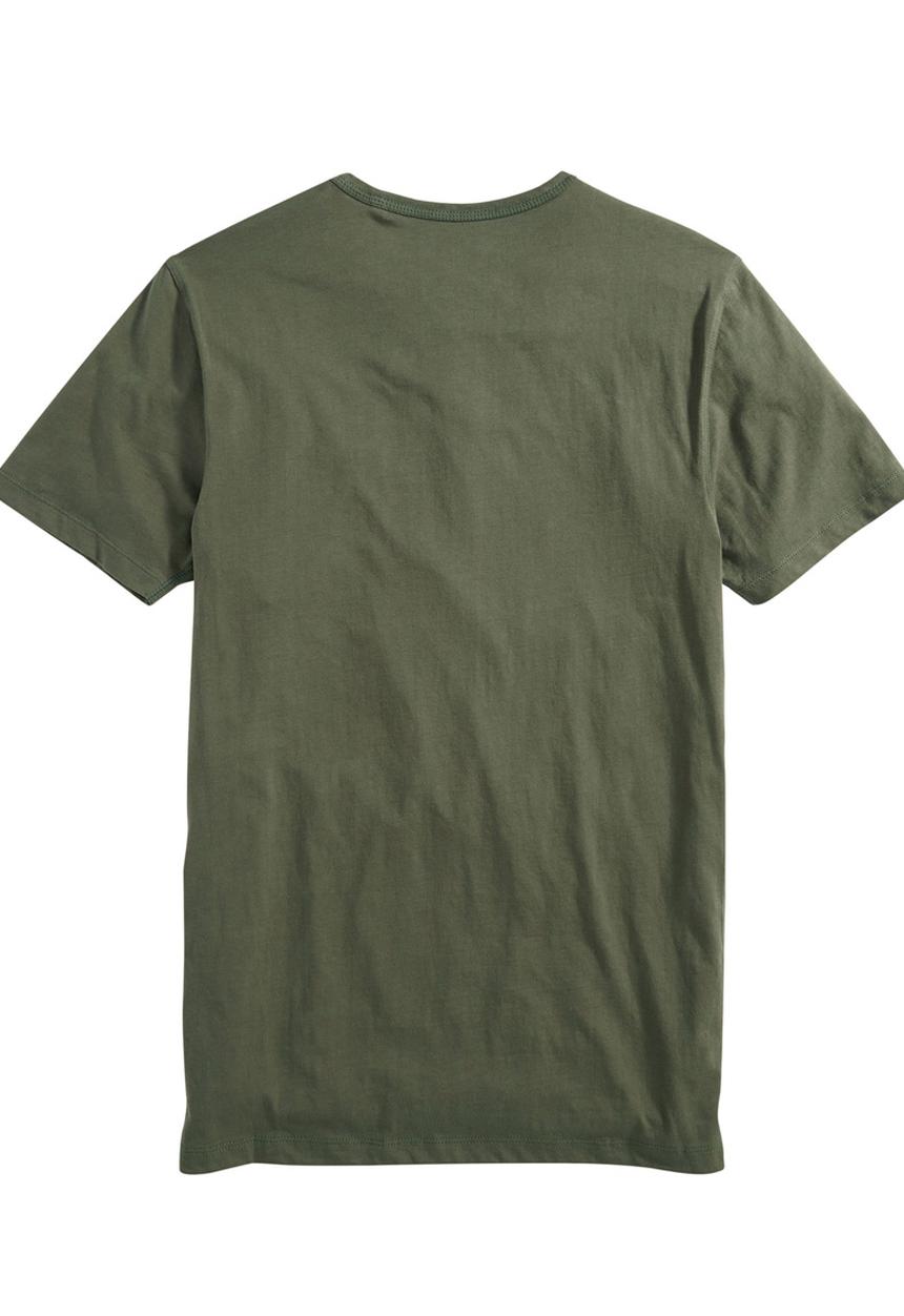 Next - Khaki Granddad T-shirt Green