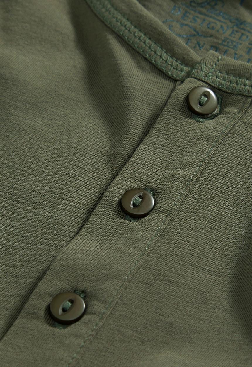 Next - Grandad T-shirt Green