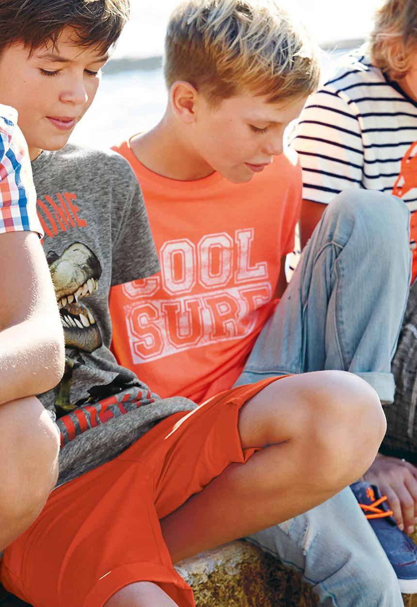 Next - Slogan T-Shirt Orange
