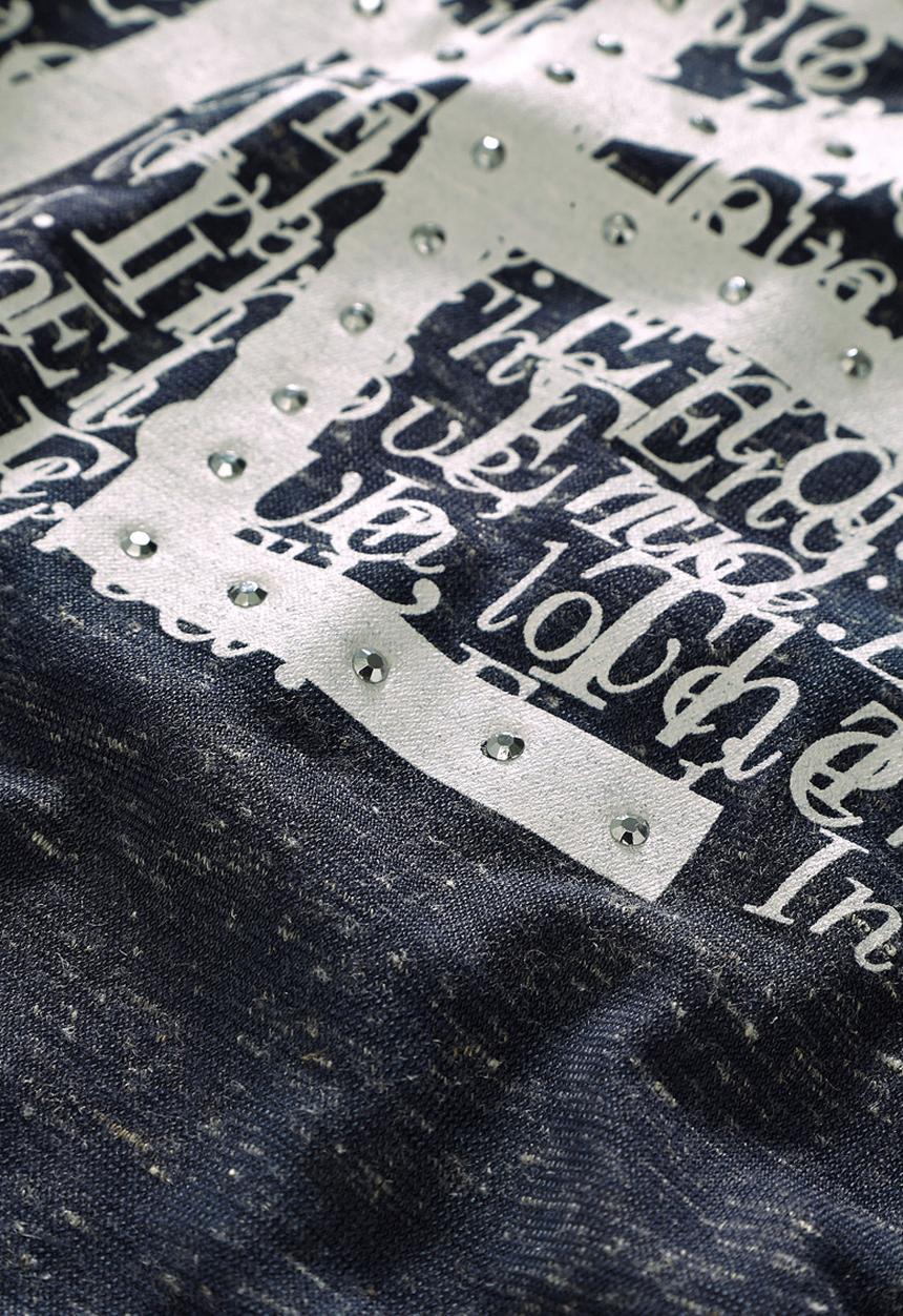 Next - Scribble T-shirt Navy