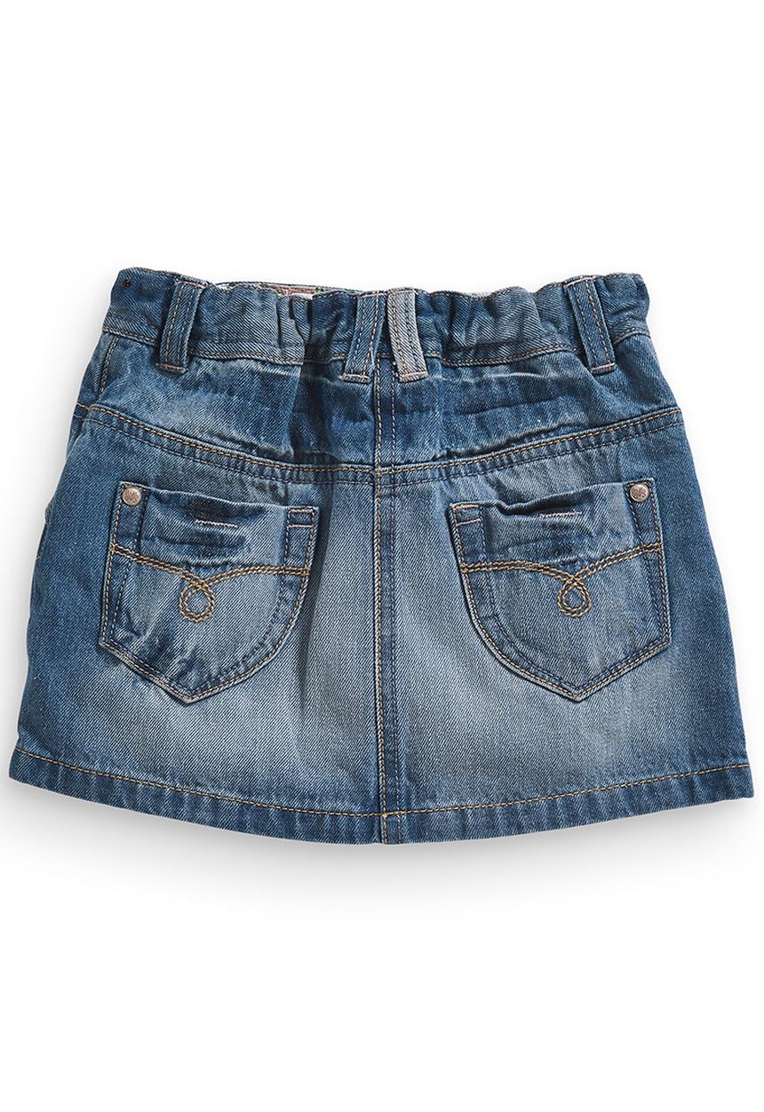 Next - MId wash denim skirt Mid Blue