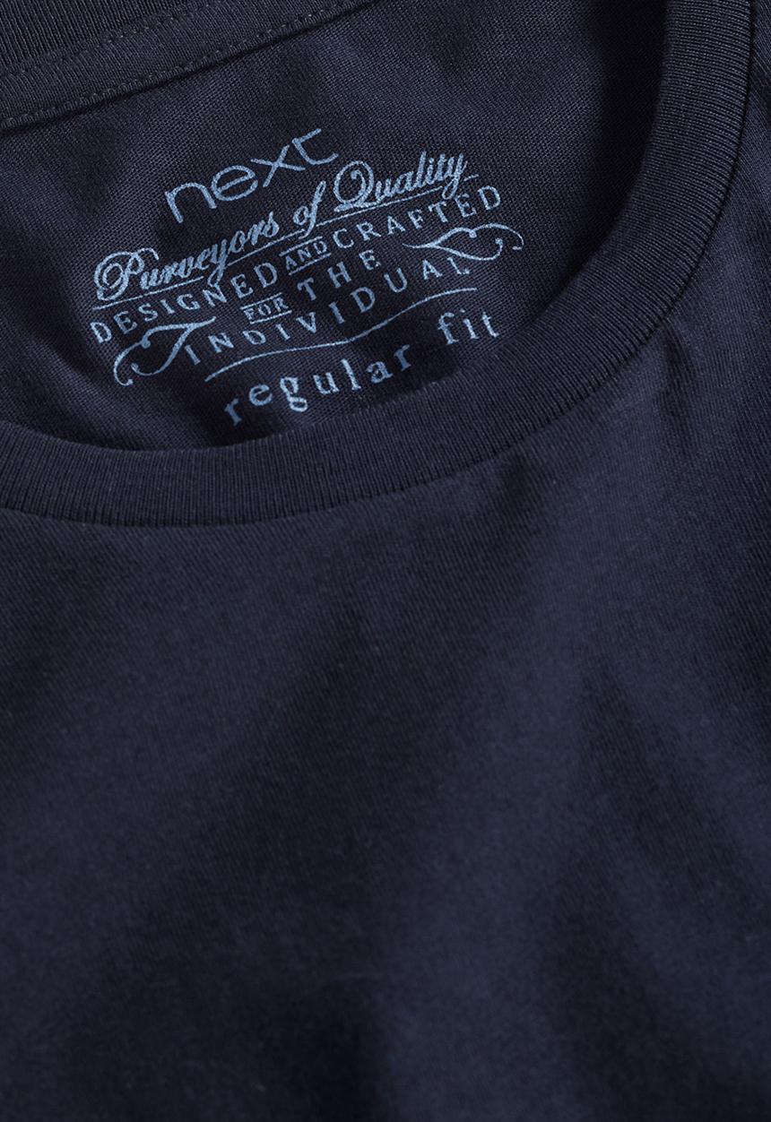Next - Crew-neck T-shirt Navy