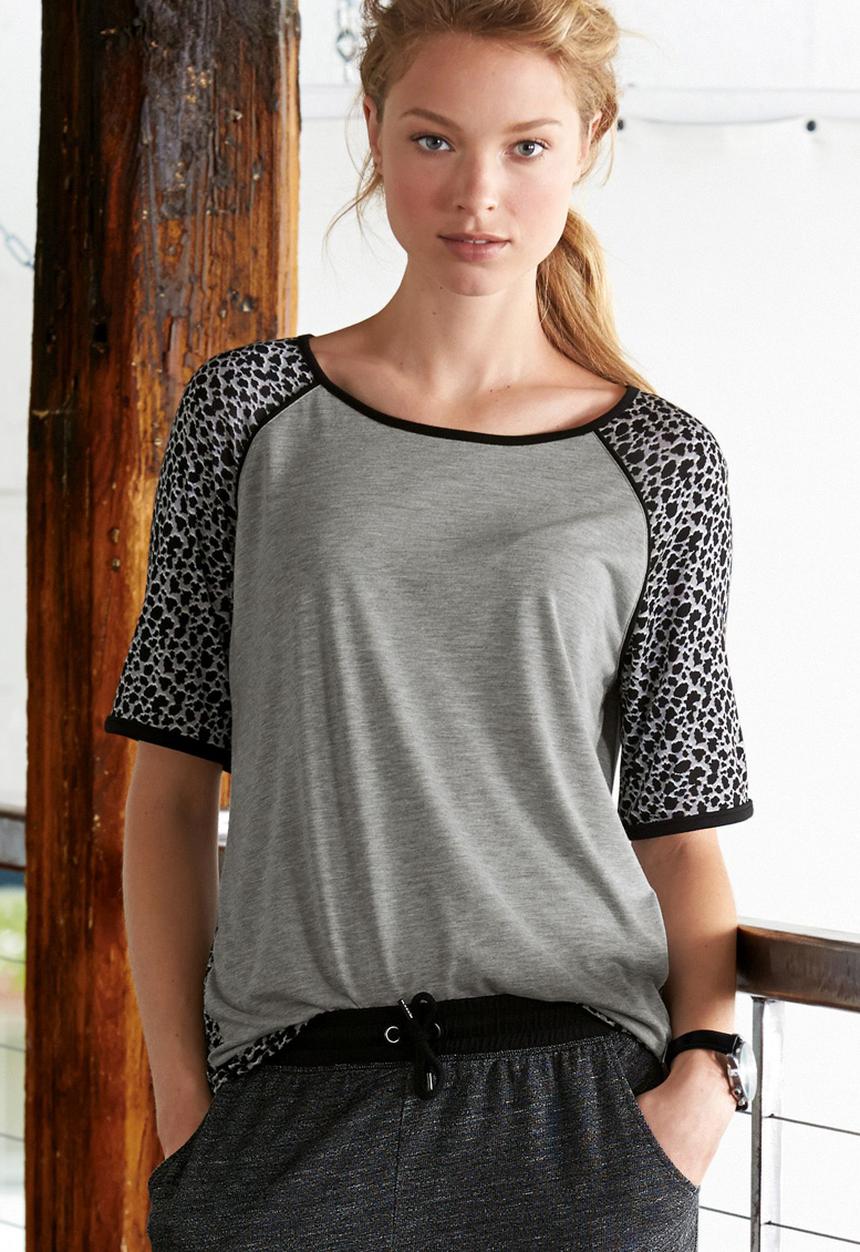 Next - Colourblock T-shirt Animal-print