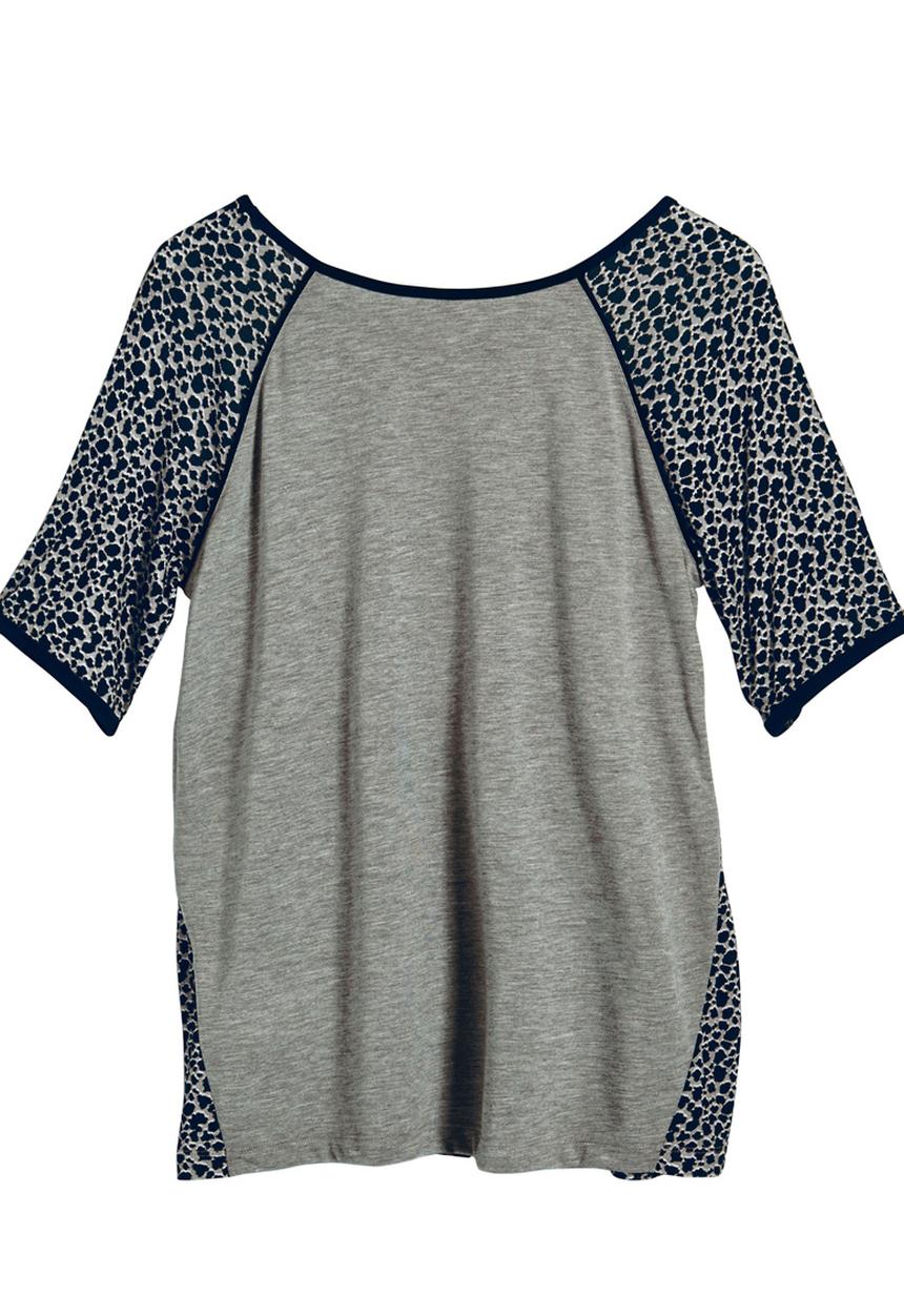 Next - Colourblock T-shirt Animal-print