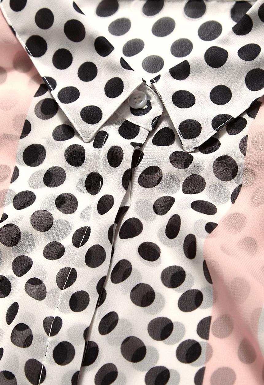 Next - Printed sleeveless shirt Pink