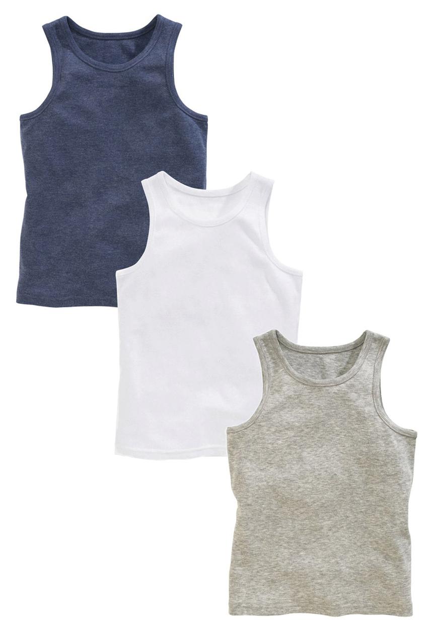 Next - 3-pack Vests Multi-colour