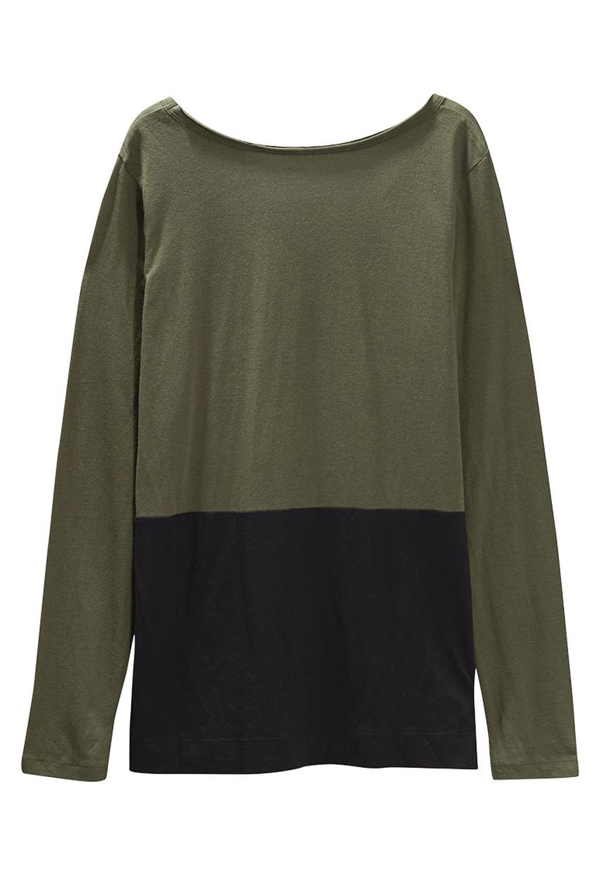 Next - V-Neck Modal Blend Long Sleeve Top Black