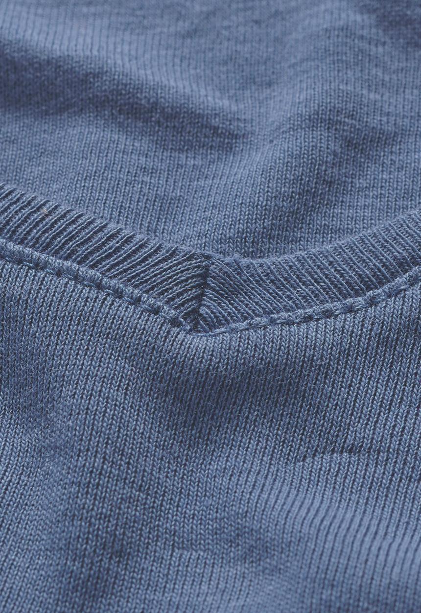 Next - V-Neck T-Shirt Blue