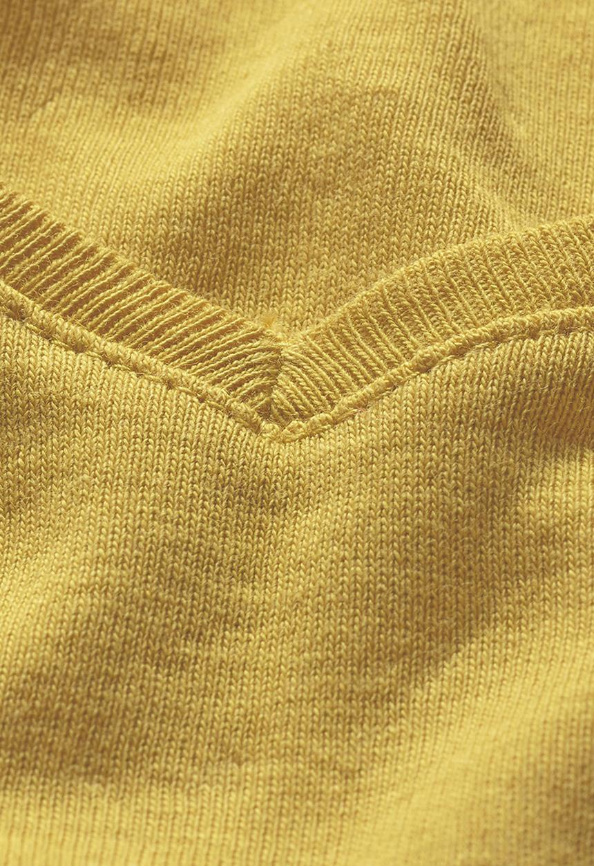 Next - V-neck T-shirt Yellow