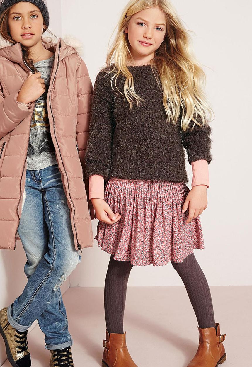 Next - Flippy Skirt Mid Pink