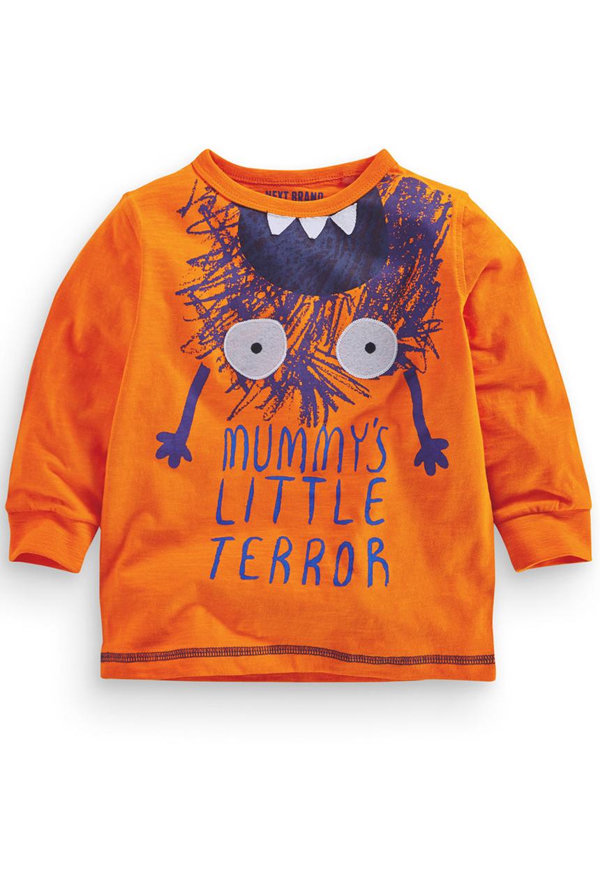Next - Mummy's Little Terror T-shirt Orange