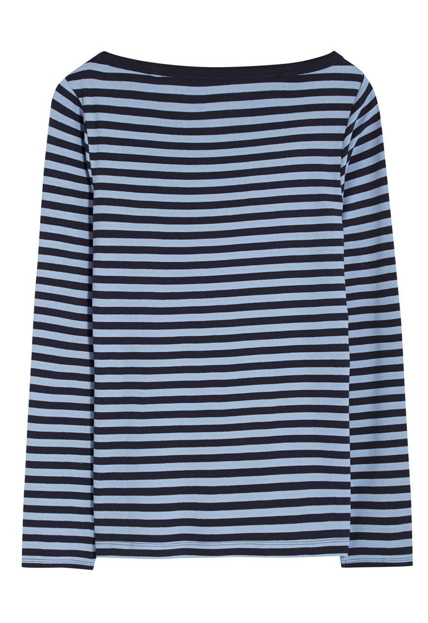 Next - Stripe Long-sleeve T-shirt Mid Blue Mid Blue