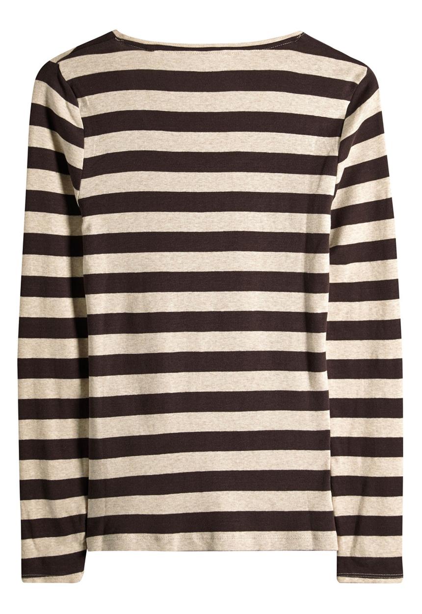 Next - Stripe Top Mid Brown