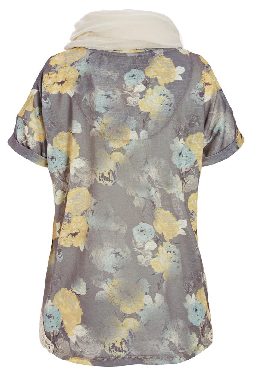 Next - Scarf-layered Top Multi-colour